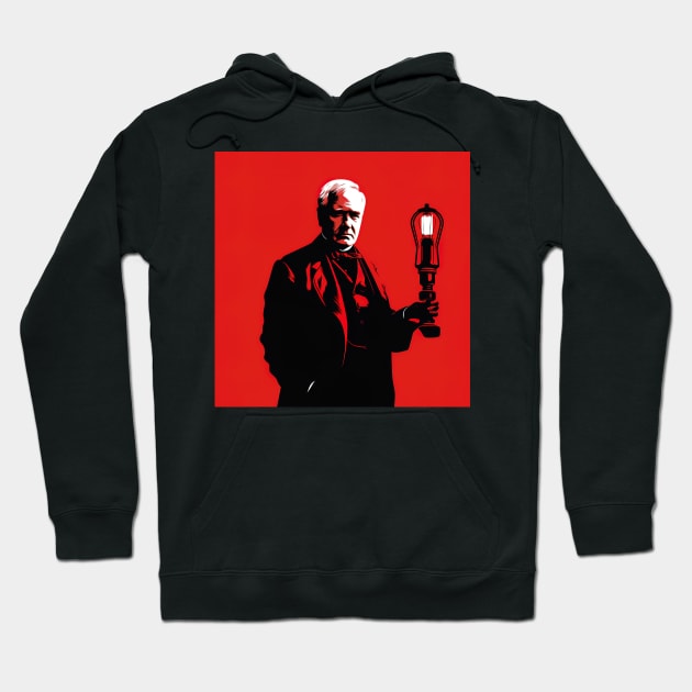 Thomas Edison Hoodie by ComicsFactory